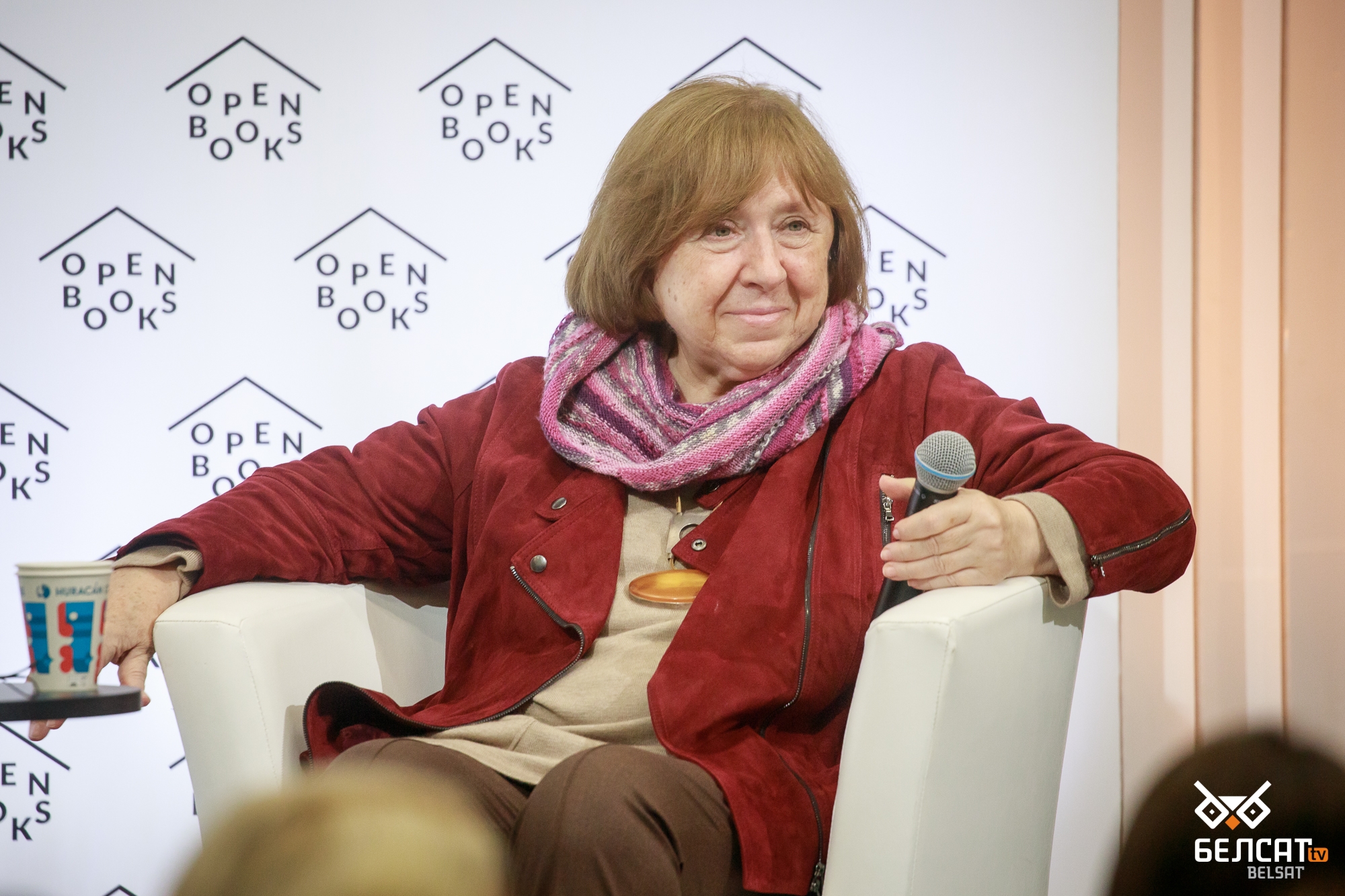 Светлана Алексиевич, писательница, литературный фестиваль, Вильнюс, Литва